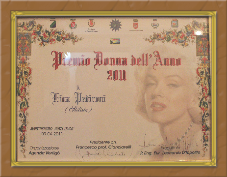 Premio donna dell'anno 2011 Martinsicuro